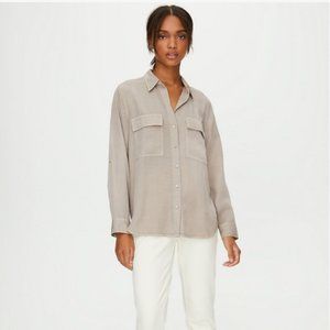 Aritzia The Group by Babaton Utility Button Up (M)
